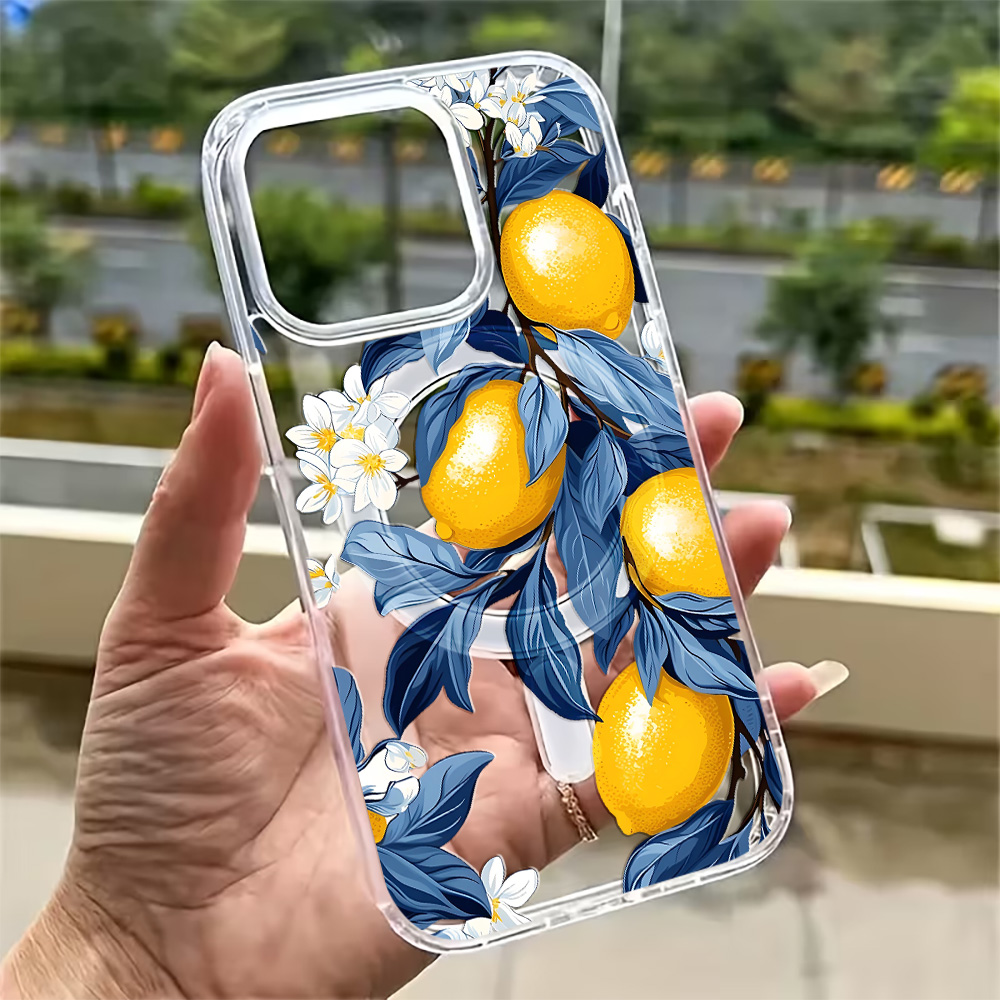 Summer Lemon Phone Case for iP - огляд і ціна Clear Magsafe Case