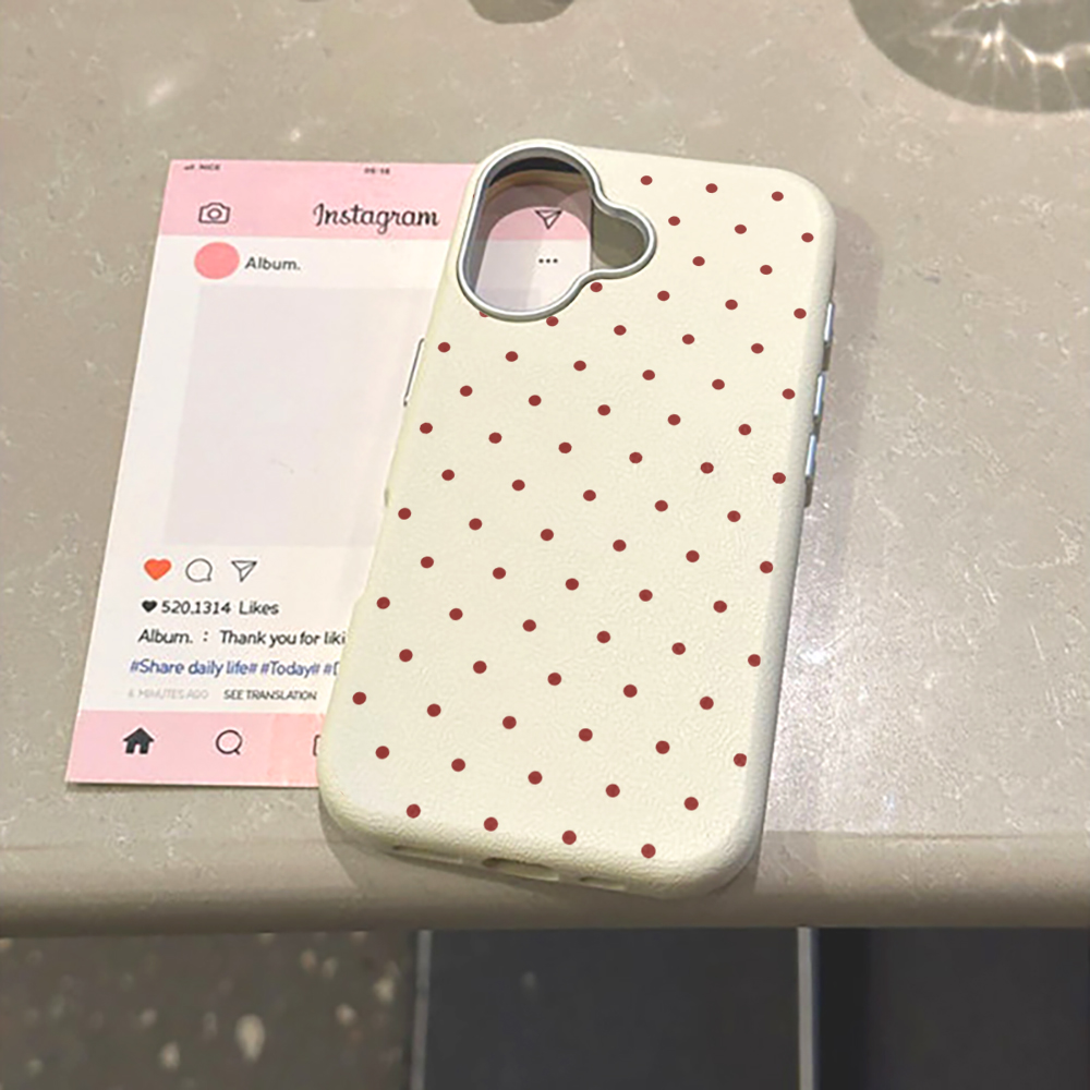 Ins Lovely Polka Dots Phone Ca - огляд і ціна Phone Cases Xiaomi