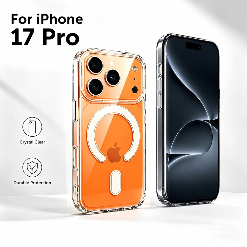 New Luxury Transparent Magneti - огляд і ціна Clear Magsafe Case