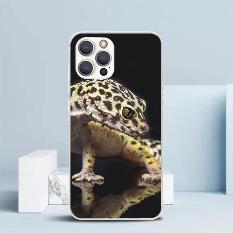 Lizards Geckos Soft Cover for  - огляд і ціна Phone Cases That Fit Iphone 16E
