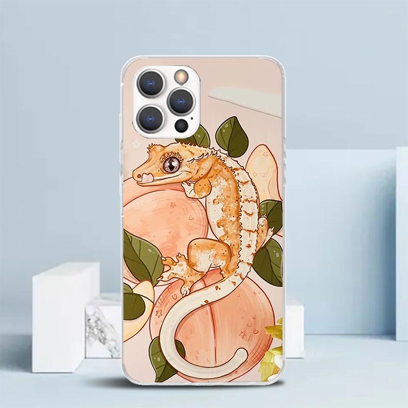 Lizards Geckos Soft Cover for  - огляд і ціна Phone Cases That Fit Iphone 16E