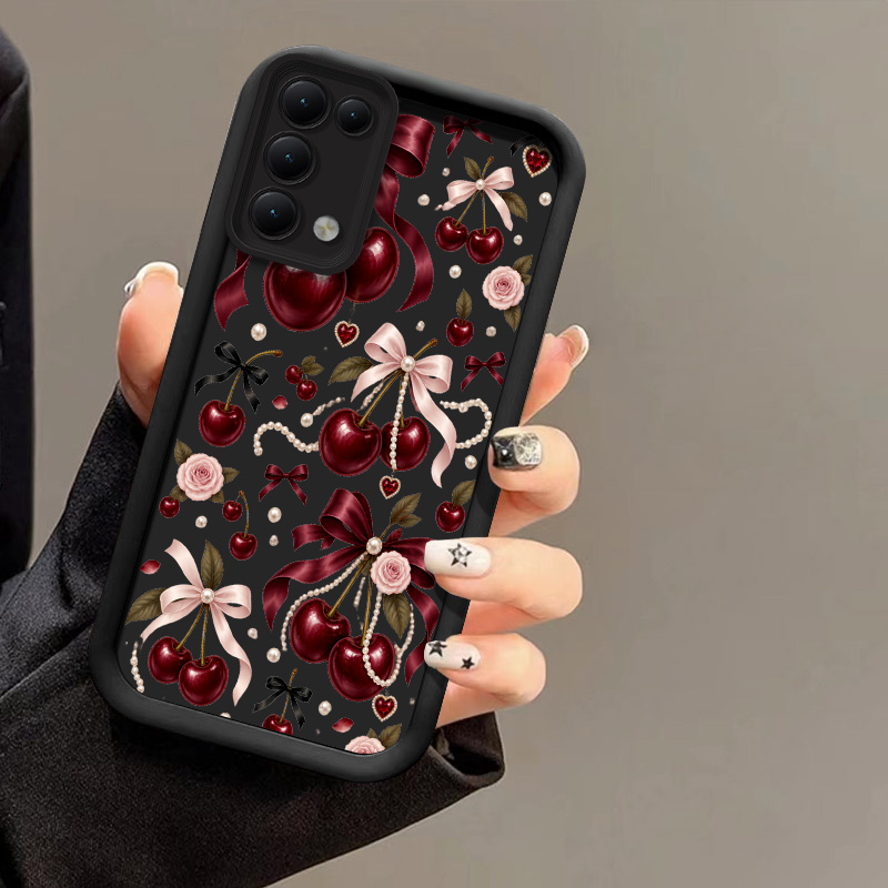 Cartoon Cherry Bow Pattern Pho - огляд і ціна Phone Cases Oneplus