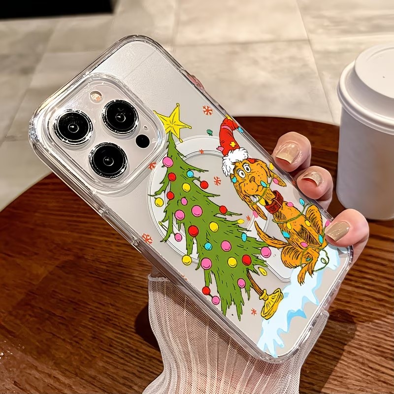 Puppy themed Christmas party C - огляд і ціна Clear Magsafe Case