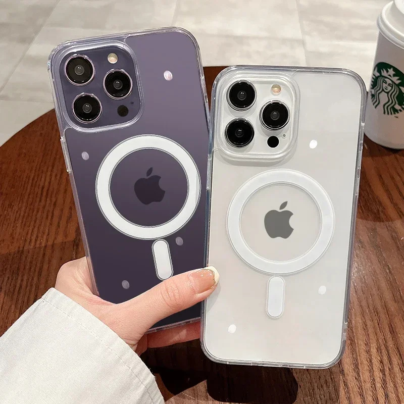 Wireless Charge Phone Case For - огляд і ціна Clear Magsafe Case