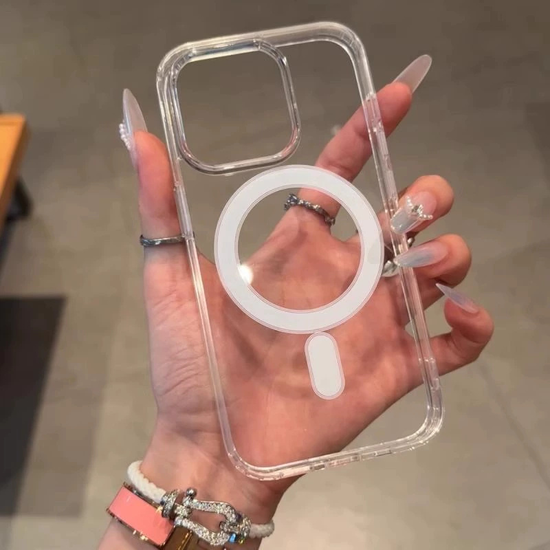 Wireless Charge Phone Case For - огляд і ціна Clear Magsafe Case